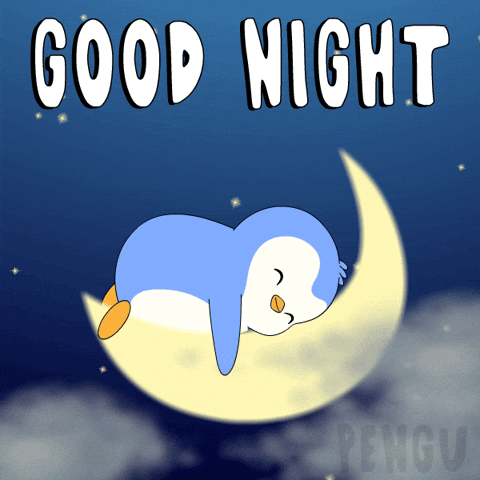 Sleepy Good Night GIF by Pudgy Penguins