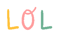 Pink Laugh Sticker
