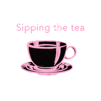 Tea Ashley Sticker by ASHLEYlauren