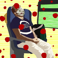 MarioDeFava travel sleep dream train GIF