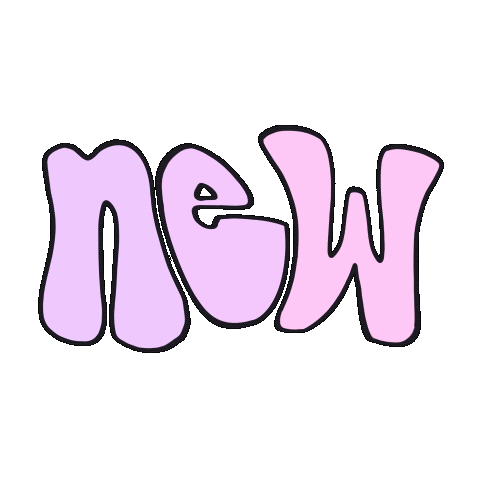 New New Pink Sticker