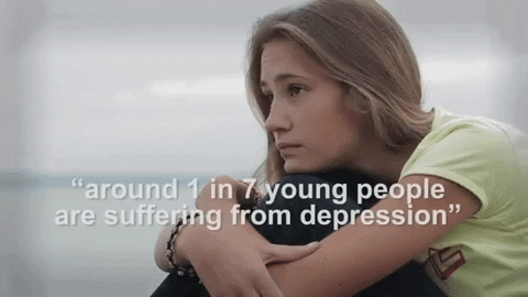 mental health depression GIF by UCL Institute of Education