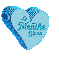 Heart Love Sticker by La Menthe Bleue