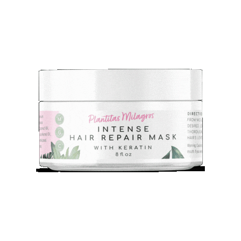 Hair Mask Sticker by VS CBD