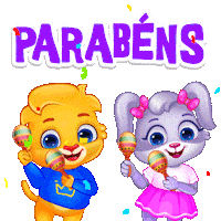 Celebrating Good Times Sticker by Lucas and Friends by RV AppStudios