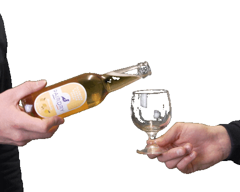 Pouring Happy Hour Sticker by Pairdry