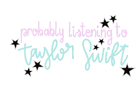Taylor Swift Currently Listening To Sticker