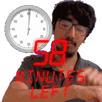 58 Min Sticker