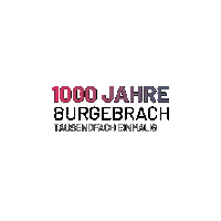 burgebrach2023 burgebrach marktburgebrach 1000jahreburgebrach tausendfacheinmalig Sticker