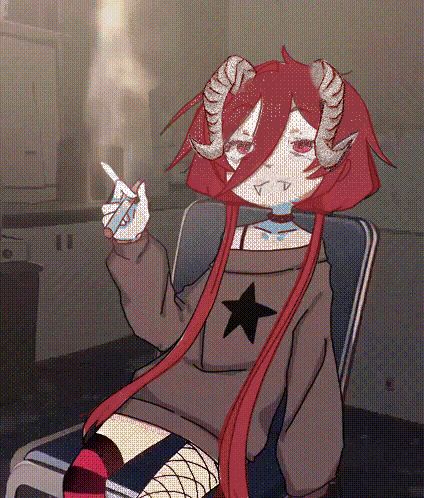 Sad Smoke GIF