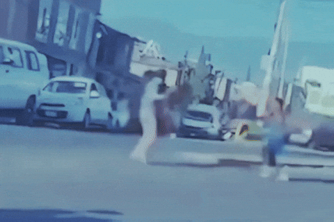 Fire Breathing Fireman GIF