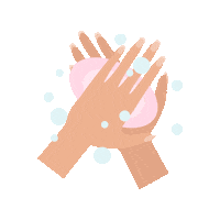 flu handwashing Sticker by Queensland Health