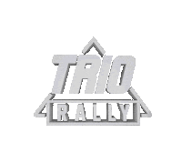 triorally animation logo glitch car Sticker