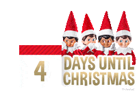 Christmas Eve Countdown Sticker by The Elf on the Shelf