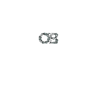 on_brand_designs logo design ob on brand Sticker