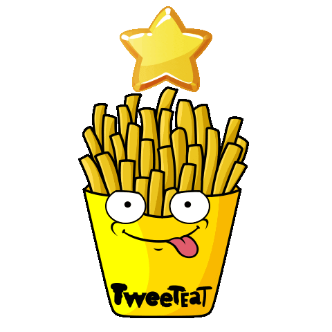 fries tink Sticker by Dorhagibor