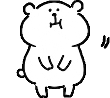 Kumao Eat Sticker by yoyoyon