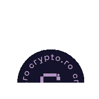 Bitcoinromania Sticker by crypto.ro