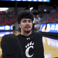 Basketball Smile GIF by Cincinnati Bearcats