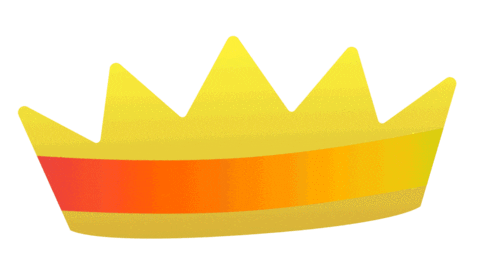 Crown Sticker by Troupe429