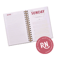Sunday Planning Sticker by Retha Nichole