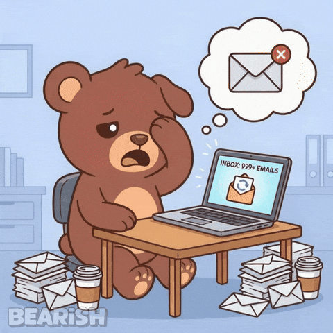 Tired Work GIF by BEARISH