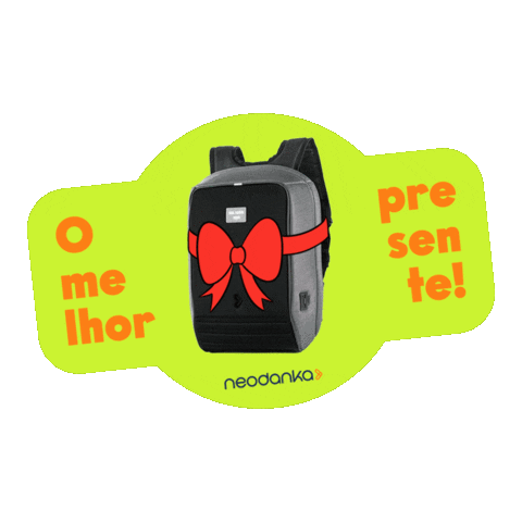 neodanka giphyupload business gift backpack Sticker