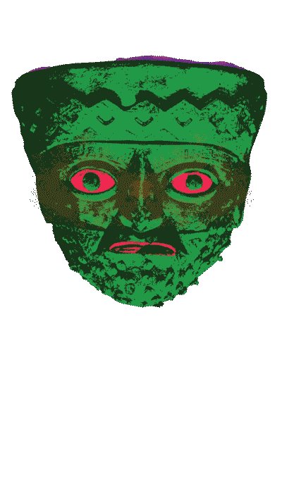 snakearrows trippy psychedelic weird magic Sticker