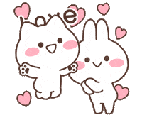 Cat Love Sticker by Minto Inc.