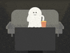 Art Popcorn GIF by alexa kerr