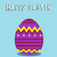 Happy Easter Eggs GIF by Abster