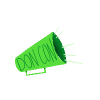 diversifyournarrative megaphone don con Sticker