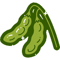 Soy Bean Food Sticker by FarmBot