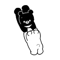 rotate turn around Sticker by Shiny bear