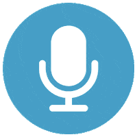 Microphone Beryllium Sticker by MOO Comunicazione