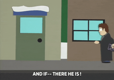 police following GIF by South Park 