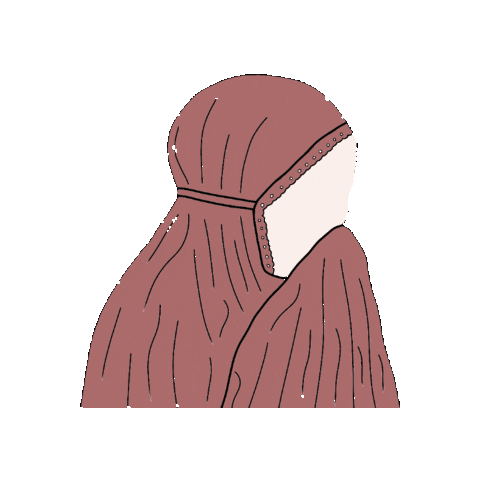 Girl Pray Sticker
