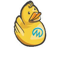 Rubber Duck Sticker by Master Spas