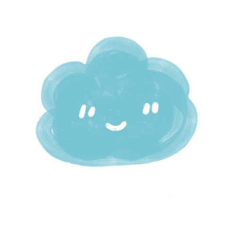 Snow Cloud Sticker