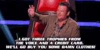blake shelton television GIF by The Voice
