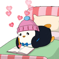 Miss You Love Sticker by Pudgy Penguins