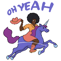 Oh Yeah Yes Sticker by Hello All