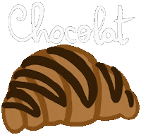 Breakfast Croissant Sticker