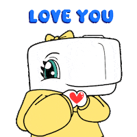 Love You Hearts Sticker by Ordinary Friends