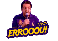 Fausto Silva Brazil Sticker by VIVA EVENTOS