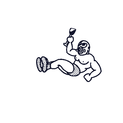 embow26 wine dropkick winedownwednesday Sticker