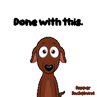 Over It No Sticker by VeeFriends