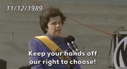 Reproductive Rights Abortion GIF by GIPHY News