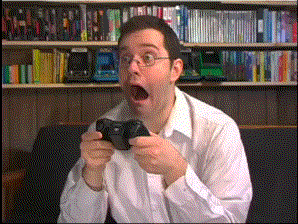 shocked video games GIF