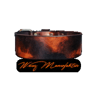 Lederhalsband Sticker by Wauz Manufaktur